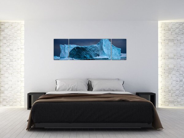 Obraz - Ledová jeskyně (170x50 cm)