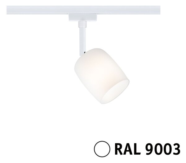 Paulmann 94881 Blossom, spot pro Urail system, 1xG9 max. 10W, signální bílá/satinované sklo