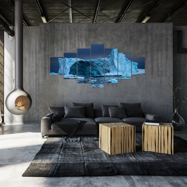 Obraz - Ledová jeskyně (210x100 cm)
