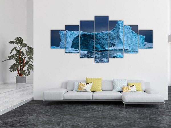 Obraz - Ledová jeskyně (210x100 cm)