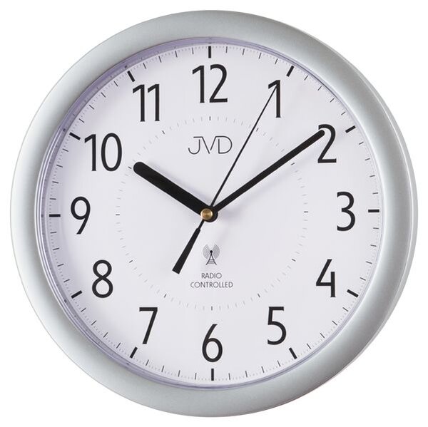 Přesné moderní rádiem řízené hodiny JVD RH612.12
