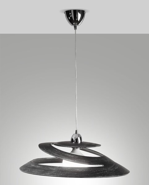 Fabas 3357-40-349 Aragon, závěsné svítidlo, 1xE27 max.60W, antická černá, prům. 53cm