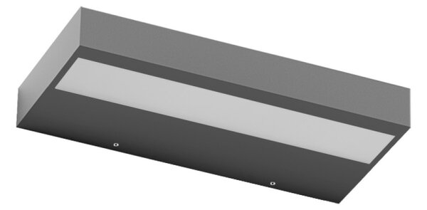 Linea Light CA042DGGMDI Regolo V2 320 Bi, šedé nástěnné svítidlo, LED 35W 2700K, šířka 31,4cm