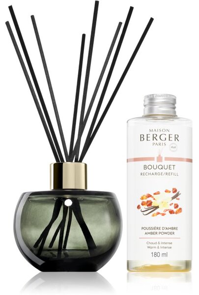 Maison Berger Paris Holly Amber Powder Grey aroma difuzér 180 ml