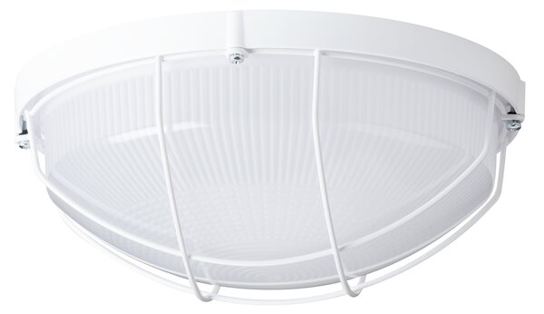 Osmont ELE50028 Elektra 4, stropní bílé kruhové svítidlo, 25W E27, průměr 26cm, IP65