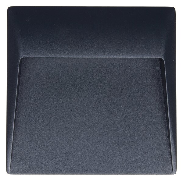 Linea Light 81290W07 Envelope_W Wall-Recessed, antracitové nástěnné svítidlo, 7W LED 3000K, 17x16,8cm, IP65