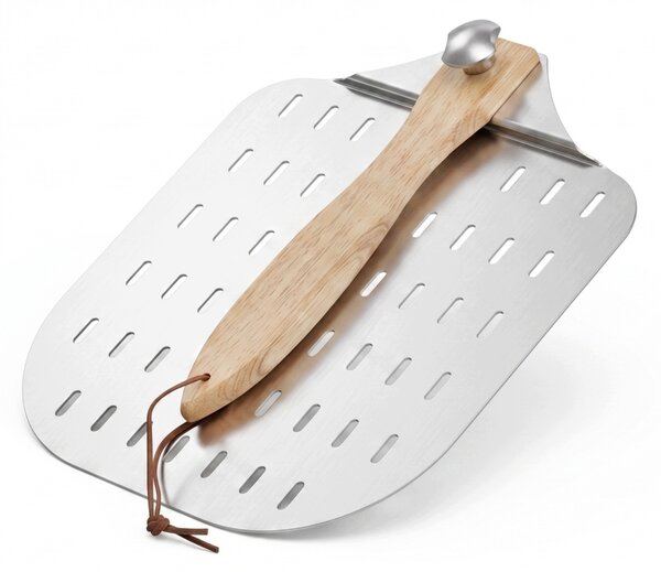 Lopata na pizzu Wellhaus perforovaná, průměr 30 cm