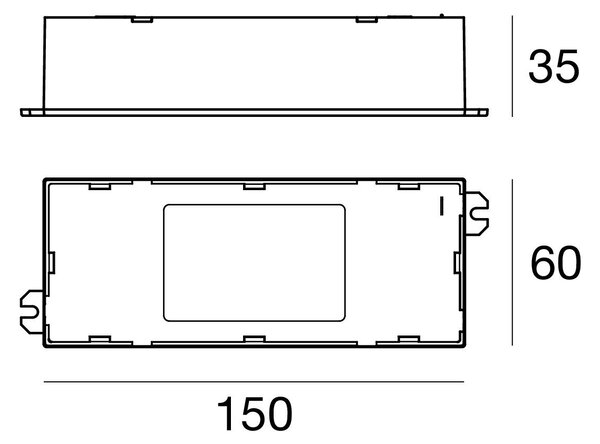 Linea Light 99332 Reason_150 | stmívatelné 1-10V trafo 24V, 150W, IP65
