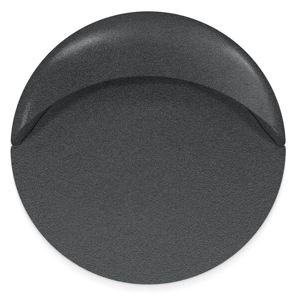 Linea Light 77046W07 Envelope_RW orientační svítidlo na 230VAC, povrchová montáž, 2,5W LED 3000K, tm. šedá, průměr 13,2cm, IP66