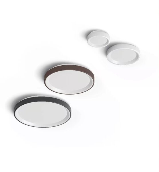 Linea Light CA076DWHMDD Iside, bílé stropní/nástěnné svítidlo, 10W LED 2700K, prům. 23,1cm