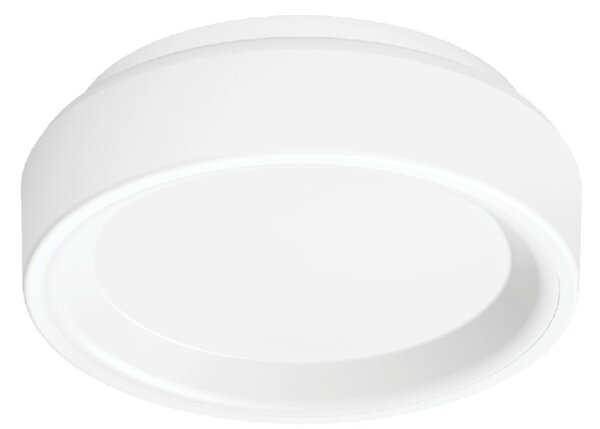Linea Light CA076DWHMDD Iside, bílé stropní/nástěnné svítidlo, 10W LED 2700K, prům. 23,1cm