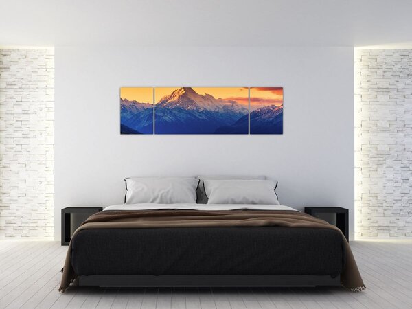 Obraz - Jezero Pukaki (170x50 cm)