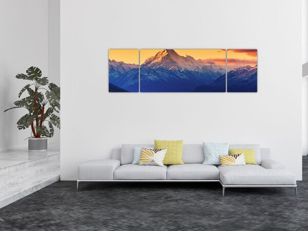 Obraz - Jezero Pukaki (170x50 cm)