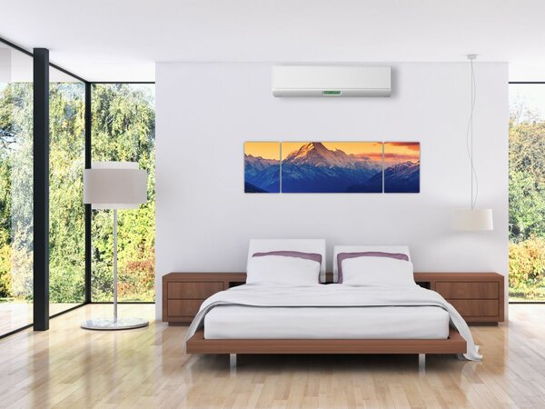 Obraz - Jezero Pukaki (170x50 cm)