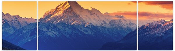 Obraz - Jezero Pukaki (170x50 cm)