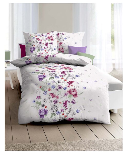 Povlečení AURELIA VIOLETT fialová, 70x90 a 140x200 cm