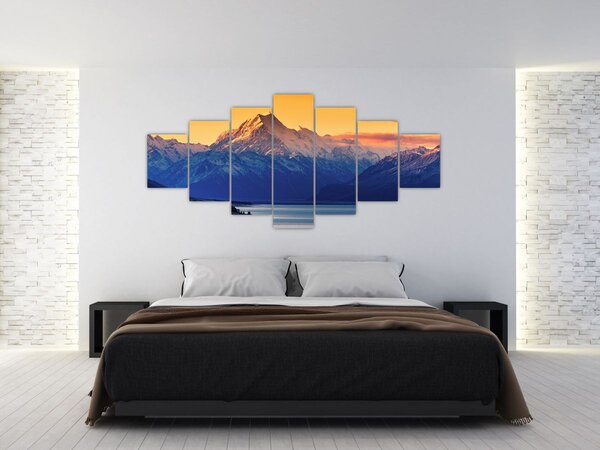 Obraz - Jezero Pukaki (210x100 cm)