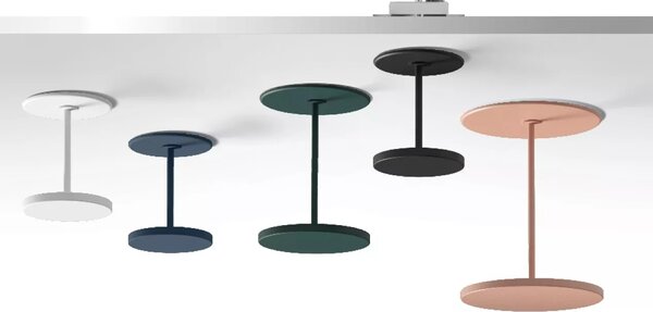 Linea Light CA064DBEMDI Stilo_C, zapuštěné svítidlo pro nepřímé osvětlení, 13W LED 2700K, béžovo-červená, prům. 10cm