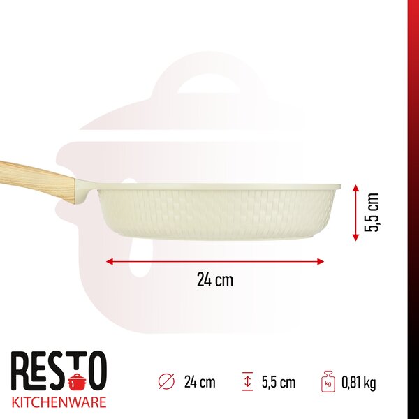 Tradiční pánev Resto 24 cm granitová