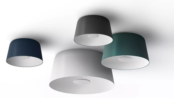 Linea Light CA051DWHMDI Delfi_S, moderní stropní svítidlo, 13W LED 2700K, bílá, průměr 35cm