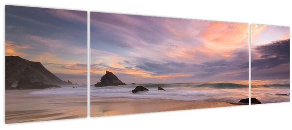 Obraz - Praia da Adraga (170x50 cm)