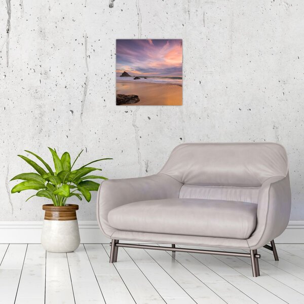 Obraz - Praia da Adraga (30x30 cm)
