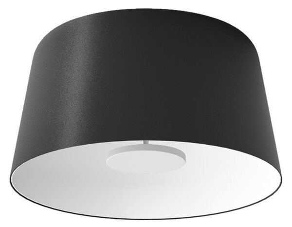 Linea Light CA052DBBMDI Delfi_S, moderní stropní svítidlo, 20W LED 2700K, černá, průměr 45cm