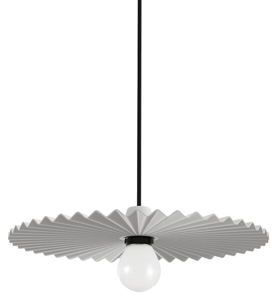 Linea Light CA022AWHEZZ Doge_P, moderní bílé závěsné svítidlo, 1x22W E27, průměr 40cm