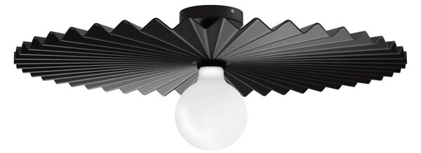 Linea Light CA023ABBEZZ Doge_S, moderní černé stropní/nástěnné svítidlo, 1x22W E27, průměr 50cm
