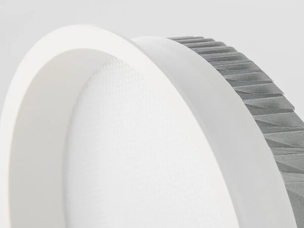 LED2 2550371 Zeta 2 M, bílé svítidlo pro zapuštění, 11/23W LED 2700K/3000K/4000K, ⌀17,6cm, IP44