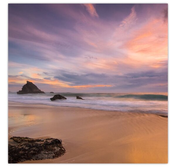 Obraz - Praia da Adraga (30x30 cm)