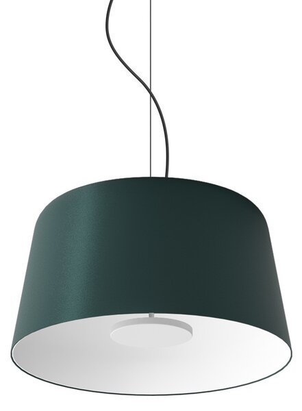 Linea Light CA055DGBMDD Delfi_P, moderní závěsné svítidlo, 20W LED 2700K, tyrkysová, průměr 45cm