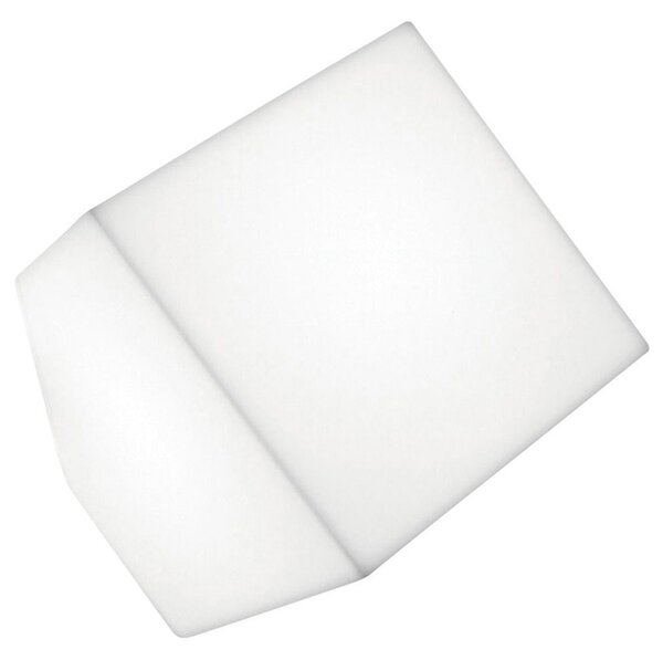 Artemide 1293010A Edge 30, bílé designové nástěnné/stropní svítidlo, 1x12W LED E27, výška 43cm, IP65