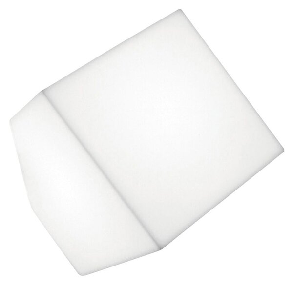 Artemide 1292010A Edge 21, bílé designové nástěnné/stropní svítidlo, 1x9,5W LED E27, výška 32cm, IP65