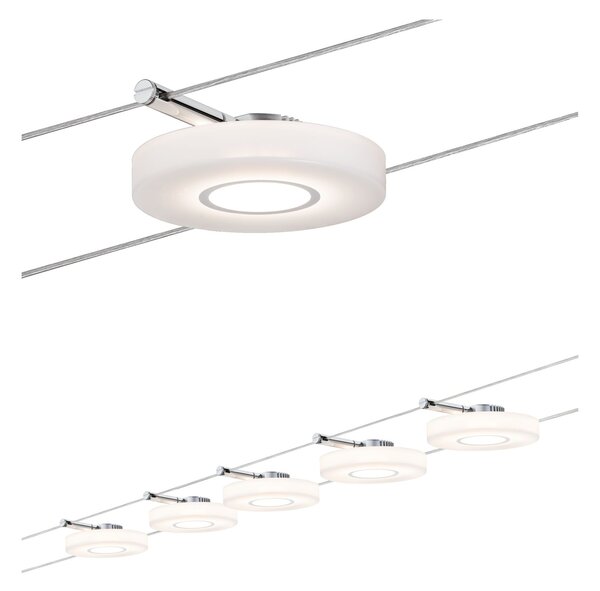 Paulmann 94426 DiscLED I, lankové LED osvětlení, 5x4,5W LED 3000K, délka 500cm
