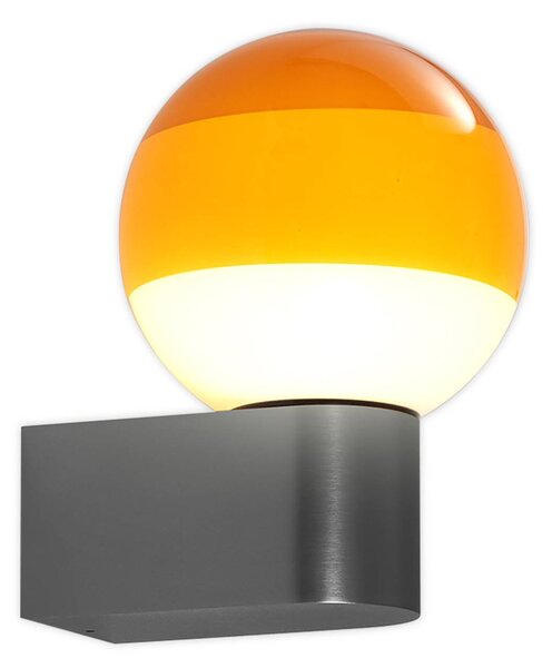 Nástěnné svítidlo LED MARSET Dipping Light A1, oranžová/šedá