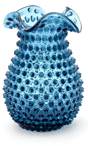 Floriánova huť Váza Ananas modrý kouř