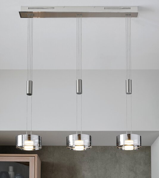 ZÁVĚSNÉ LED SVÍTIDLO, 95/20/100-160 cm - Závěsná LED svítidla