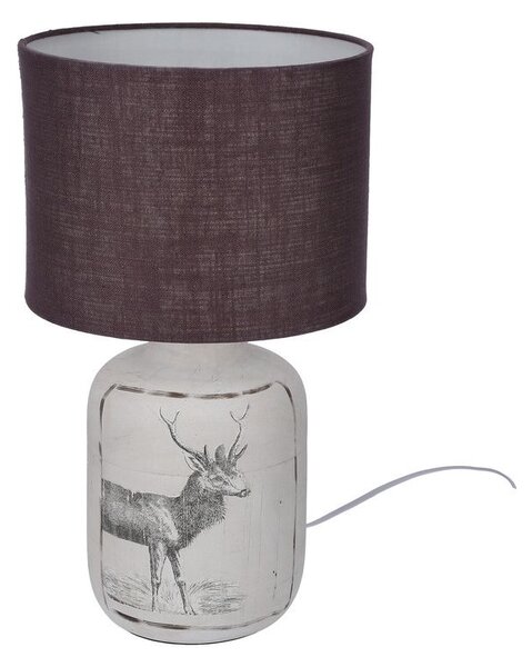 Stolní lampička WALIA - 1xE27, 60W, černá / stříbrná