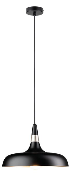 Paulmann 78481 Juna, černé závěsné svítidlo z kovu, 1xE27, Ø34,2cm