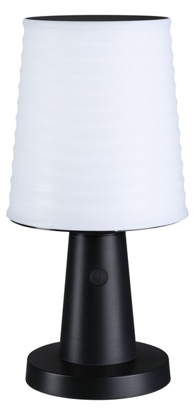 Paulmann 94611 Ilanga, černá solární lampička na baterii, 2,1W LED 2700K, výška 30cm, IP44