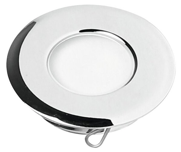 Linea Light C00477CHWXF Vissa_R, zápustné svítidlo do podlahy, 0,7W LED 3000K, chrom, prům.3,5cm