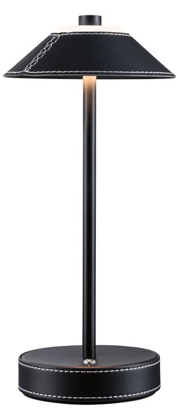 Paulmann 71173 Pellini, černá stolní lampička na baterii, 2W LED 3000-6500K, výška 33cm