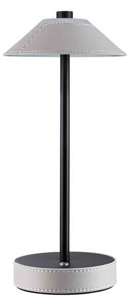 Paulmann 71174 Pellini, béžová stolní lampička na baterii, 2W LED 3000-6500K, výška 33cm
