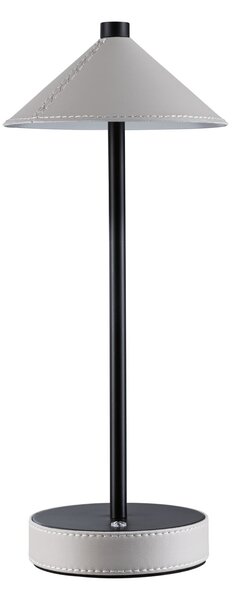 Paulmann 71176 Pellini, béžová stolní lampička na baterii, 2W LED 3000-6500K, výška 37cm