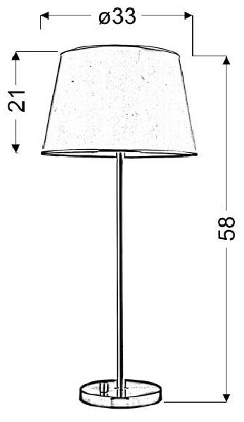 Klasická stolní lampa IBIS - 1xE14, 40W, patina / bílá