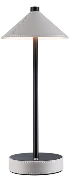Paulmann 71176 Pellini, béžová stolní lampička na baterii, 2W LED 3000-6500K, výška 37cm