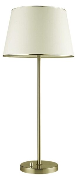 Klasická stolní lampa IBIS - 1xE14, 40W, patina / bílá