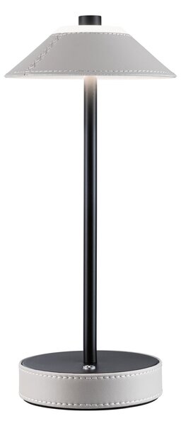 Paulmann 71174 Pellini, béžová stolní lampička na baterii, 2W LED 3000-6500K, výška 33cm