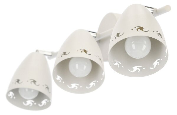 Moderní bodové stropní svítidlo COTY - 3xE14, 40W, bílé